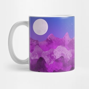 Purple Mountain Peaks Mug